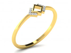 Engagement ring 3dm cad files 55 light weight part 03 3D Print Model
