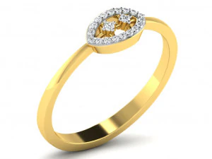 Engagement ring 3dm cad files 55 light weight part 04 3D Print Model