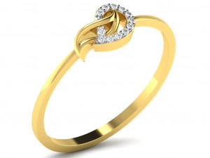 Engagement ring 3dm cad files 55 light weight part 04 3D Print Model