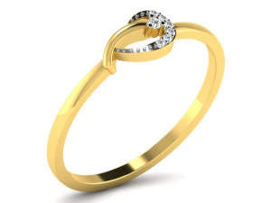 Engagement ring 3dm cad files 55 light weight part 04 3D Print Model