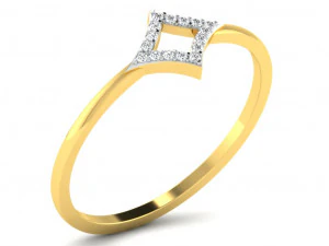 Engagement ring 3dm cad files 55 light weight part 04 3D Print Model