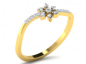 Engagement ring 3dm cad files 55 light weight part 04 3D Print Model