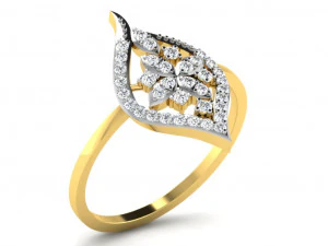 Engagement ring 3dm cad files 55 light weight part 05 3D Print Model