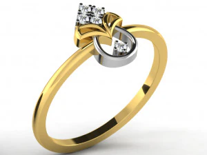 Engagement ring 3dm cad files 55 light weight part 05 3D Print Model