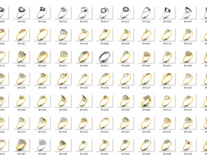 Verlovingsring 3dm CAD-bestanden 55 lichtgewicht deel 05 3D printmodel