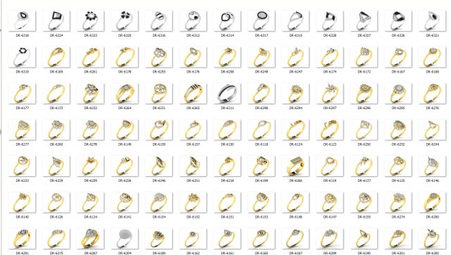 Engagement ring 3dm cad files 55 light weight part 06 3D Принт Модель .c4d .max .obj .3ds .fbx .stl .blend 