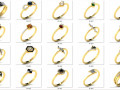 Engagement ring 3dm cad files 55 light weight part 07 3D 프린트 모델