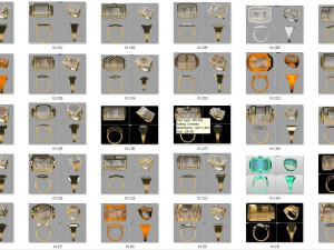 Mens collection 32 3dm cad files 3D 프린트 모델