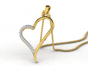 Heart pendents 43 3dm cad files 3D Принт Модель