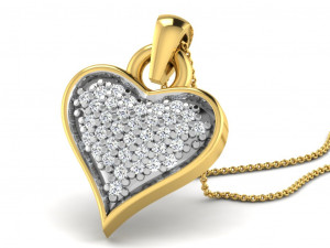 Heart pendents 43 3dm cad files 3D Принт Модель