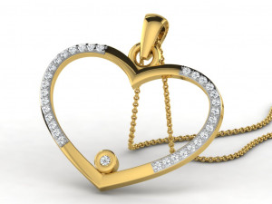 Heart pendents 43 3dm cad files 3D Принт Модель
