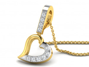 Heart pendents 43 3dm cad files 3D Принт Модель