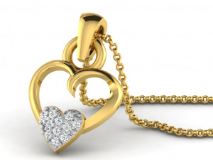 Heart pendents 43 3dm cad files 3D Принт Модель