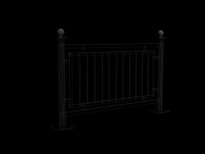 fence element 3D Model