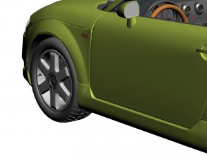 audi tt roadster 3D 모델