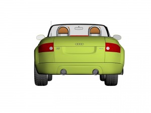 audi tt roadster 3D 모델