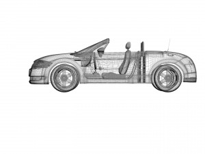 audi tt roadster 3D 모델