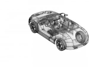 audi tt roadster Modelo 3D