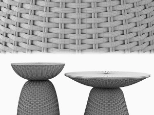 vistas coffee table 3D Model