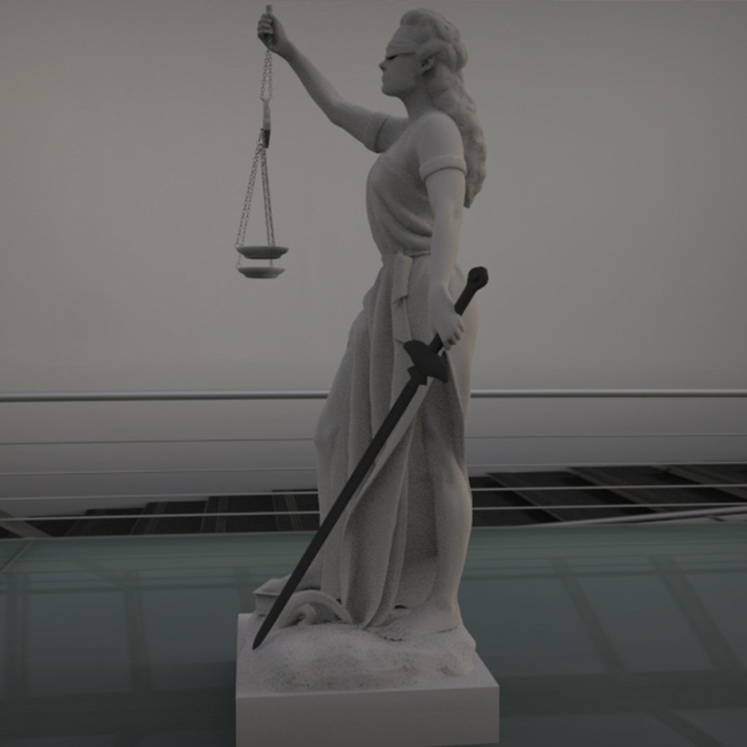 Justice woman. Фемида 3d модель. Фемида статуя. Статуя правосудия STL.
