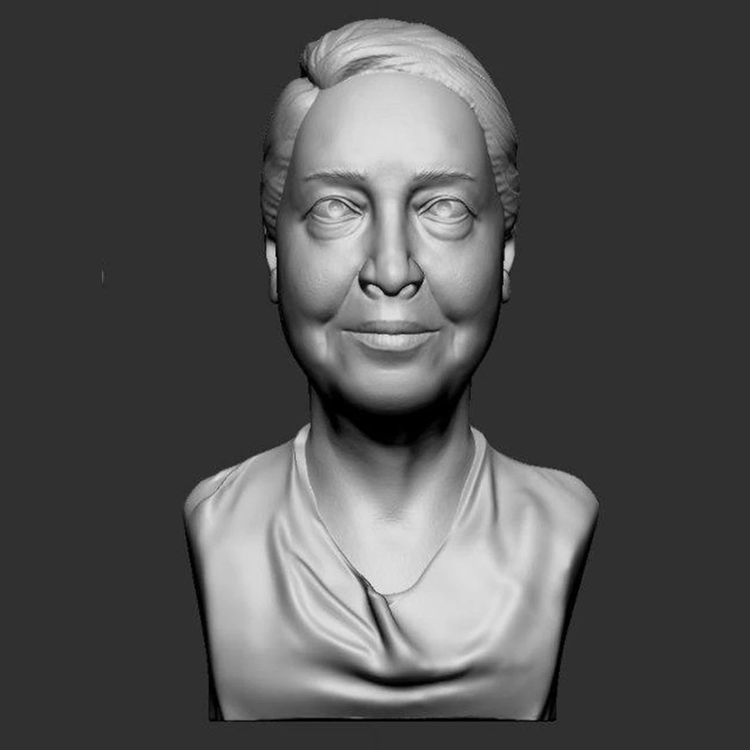 old woman 3D Model .c4d .max .obj .3ds .fbx .stl .blend