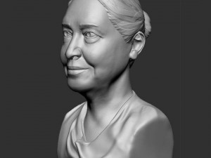 old woman 3D Model