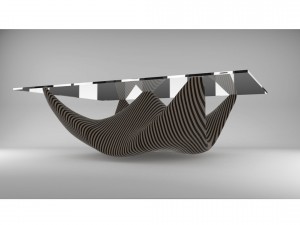 parametric table 3Dモデル