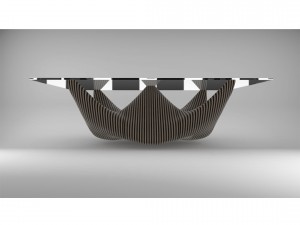 parametric table 3Dモデル
