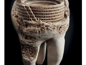 arte dos dentes Modelo 3D