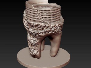 teeth art 3D-Modell