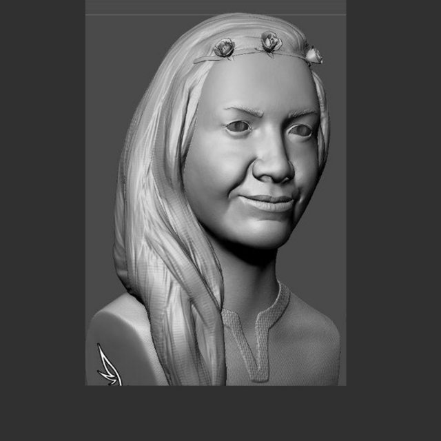 woman 2 3D Model .c4d .max .obj .3ds .fbx .stl .blend 
