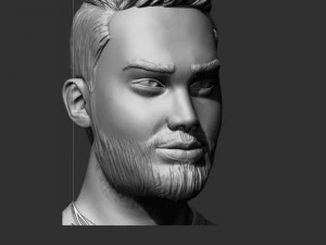 young man 1 3D Model