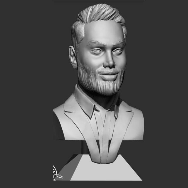 young man 2 3D Model .c4d .max .obj .3ds .fbx .stl .blend 