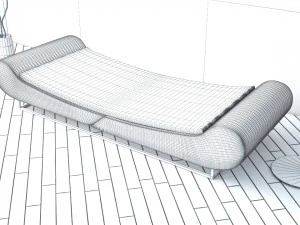 modern sofa 3D Model