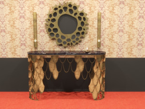 clasic table with miror consull Modelo 3D