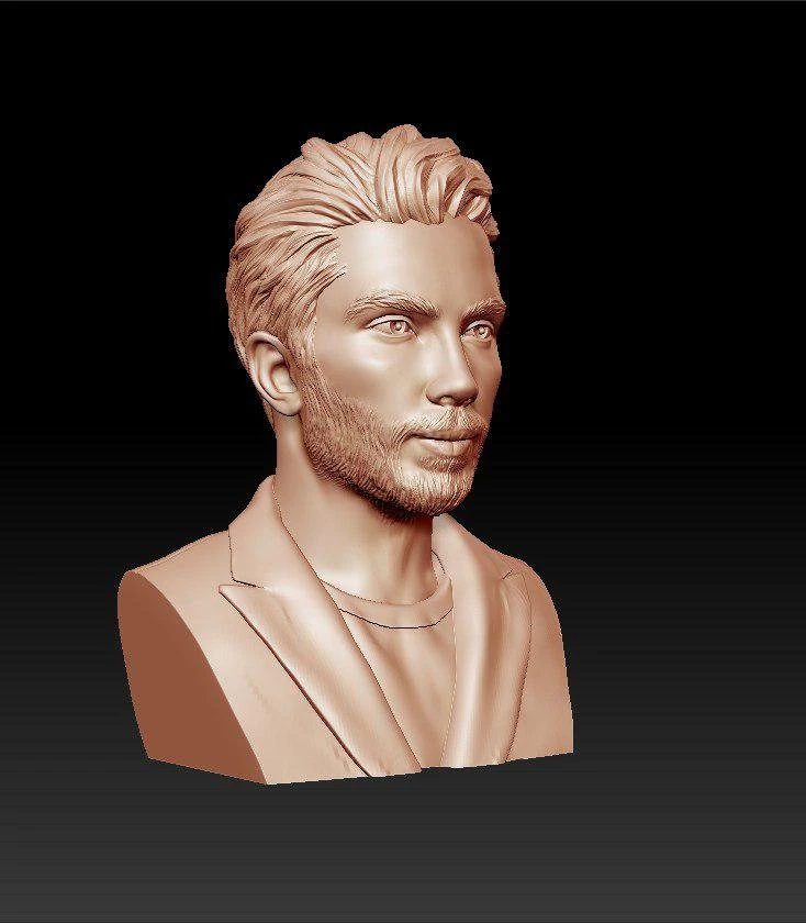 a young man 6 3D Model .c4d .max .obj .3ds .fbx .stl .blend 
