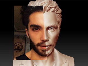 a young man 6 3D Model