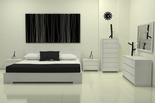 master bed 3D Model .c4d .max .obj .3ds .fbx .stl .blend 