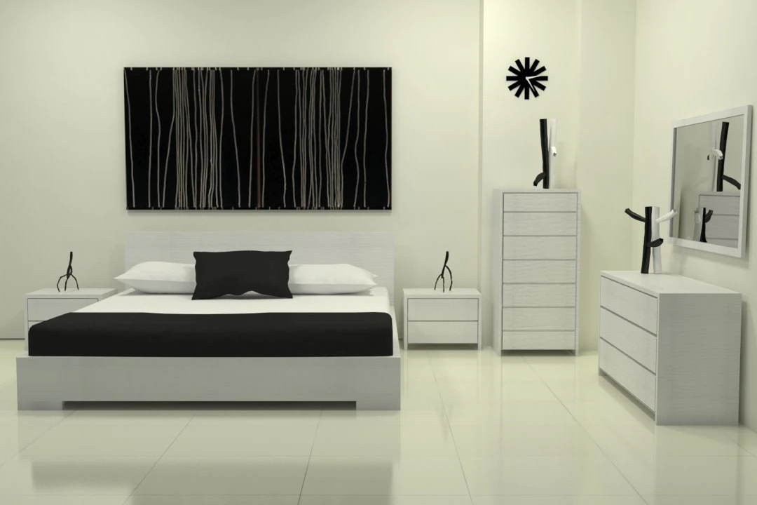 master bed 3D Model .c4d .max .obj .3ds .fbx .stl .blend 
