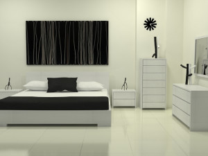 master bed 3D Model