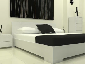 master bed 3D Model