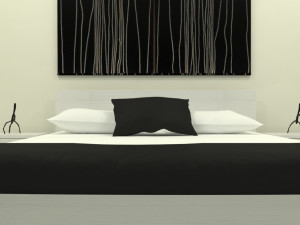 master bed 3D Model