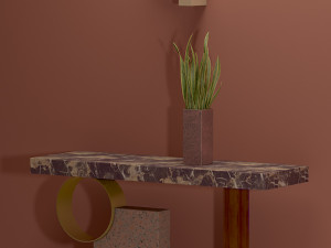 art table 3D Model