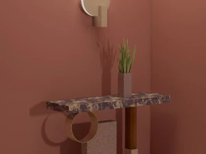 kunst tafel 3D Model
