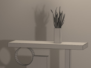 art table 3D Model
