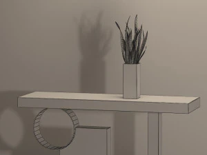 kunst tafel 3D Model
