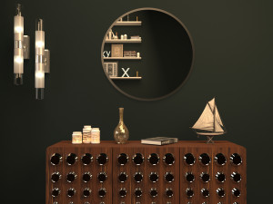 consull with miror 2 3D Model