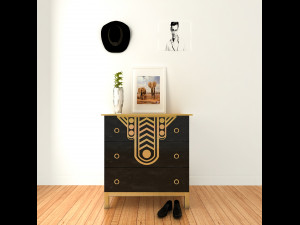 comode Modelo 3D