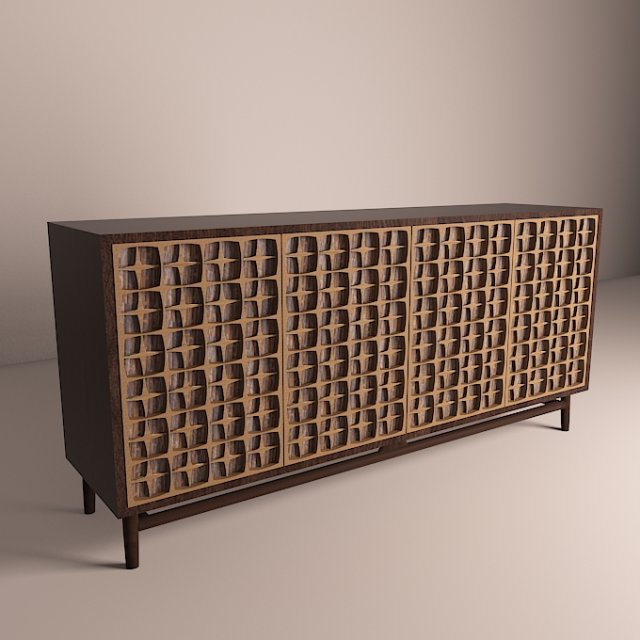 commode classic Modelo 3D .c4d .max .obj .3ds .fbx .stl .blend 