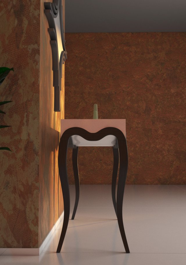 classic table 1-14 3D Модель .c4d .max .obj .3ds .fbx .stl .blend 